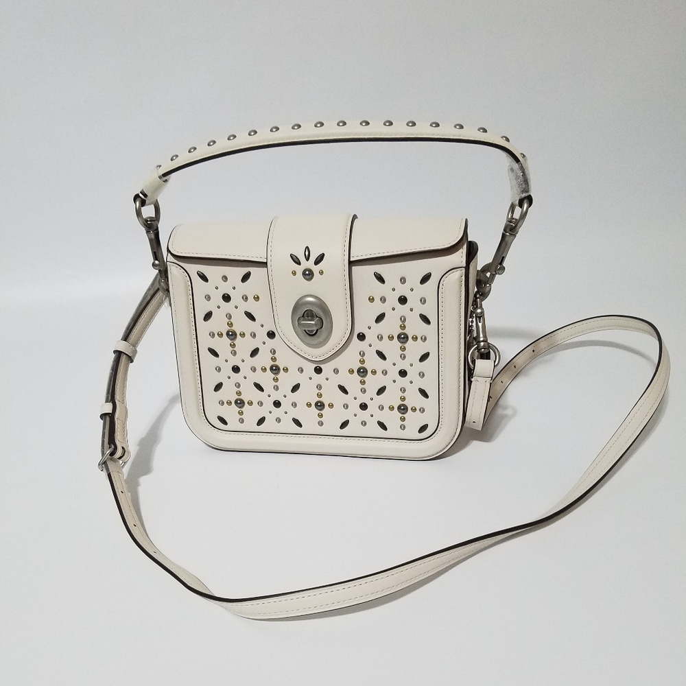 NWT COACH Page Prairie Rivet Crossbody #24076